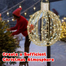 Luces Navideñas Plegables Para Exterior Con 70 Luces Led - D