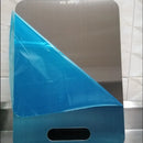 Tabla Cortar Alimentos Antibacterial Acero Inoxidable 34x23 Geométrico Metal