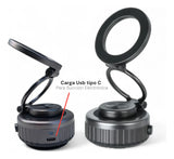 Soporte De Celular Electrico Usb Carro Holders Base Succion Negro