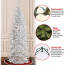 Árbol De Navidad Artificial Preiluminado 7.5 Pies