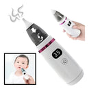Aspirador Nasal Para Bebés Eléctrico Con Pantalla Digital Blanco
