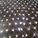 Luces Led Malla 120 Blanca 1x1 Instalacion Navidad Navideña
