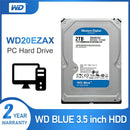 Disco duro interno Western Digital WD20EZAZ 2TB azul