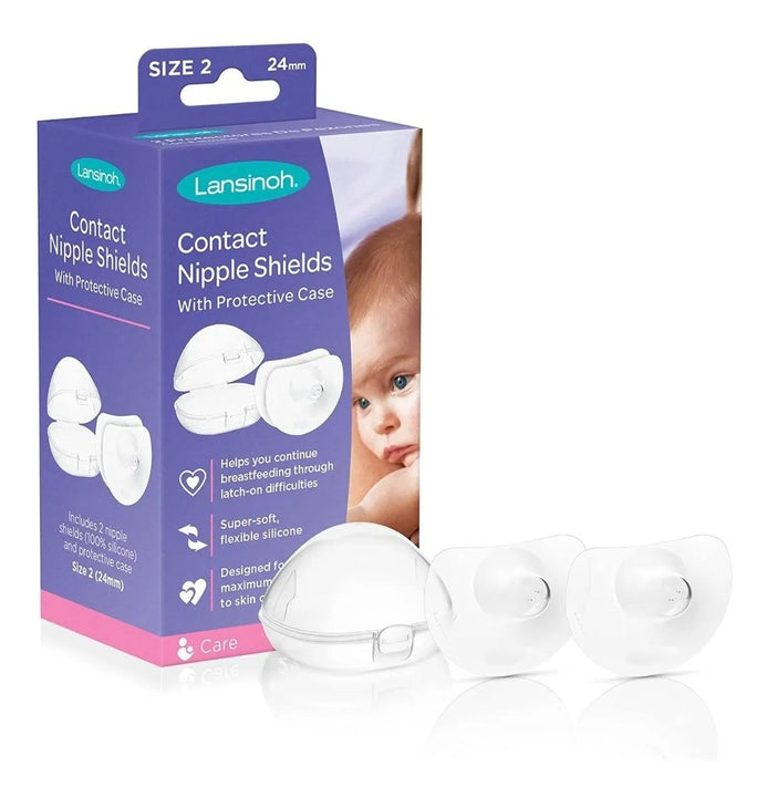 Pezoneras De Contacto Talla 2 Lansinoh 2 Pz