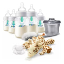 Set De Biberónes Anti-cólico Philips Avent C/peluche Claros
