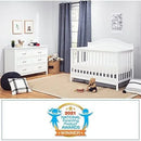 Cuna Convertible Davinci Charlie En Blanco
