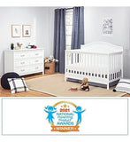 Cuna Convertible Davinci Charlie En Blanco