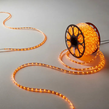 Manguera Led 3 Vias Luces Navideñas X 10mt Amarillo