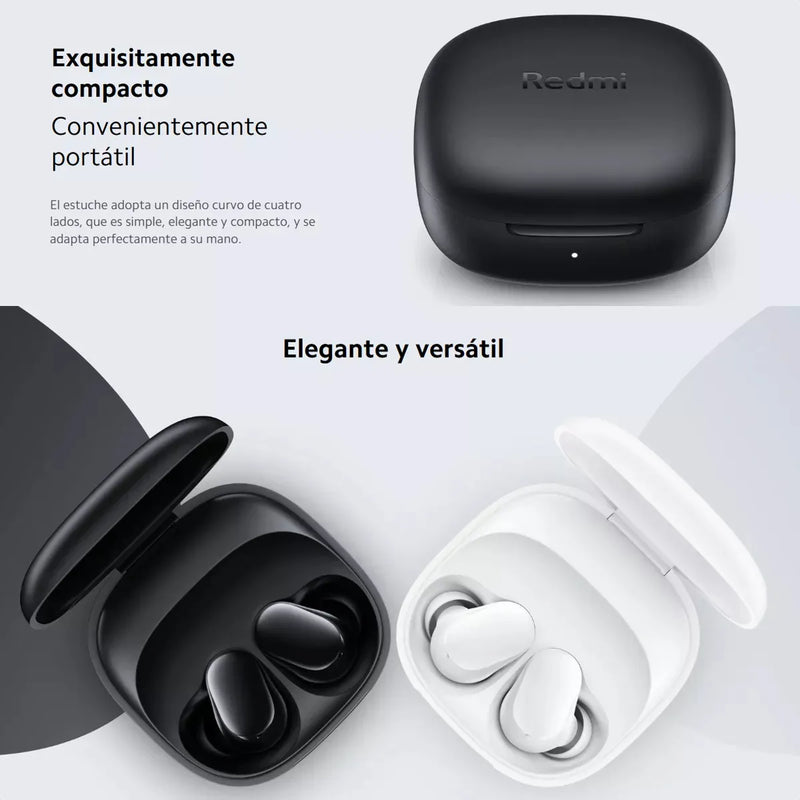 Xiaomi Redmi Buds 6 Play Audifonos Táctil Manos Libres Blanc Blanco