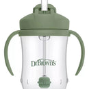 Vaso Entrenador Pitillo Dr. Brown's 9 Onz X2 Niño Verde Y Azul