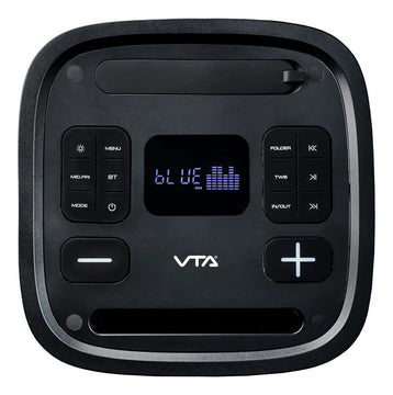 Parlante Recargable X-bit Nova 120w Rms Color Negro