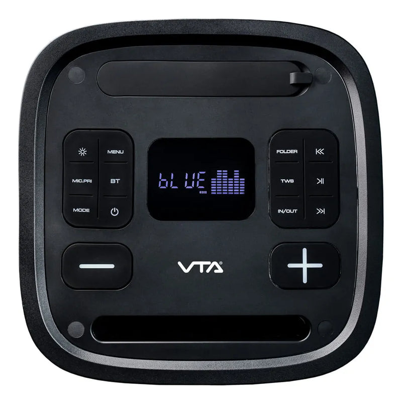 Parlante Recargable X-bit Nova 120w Rms Color Negro
