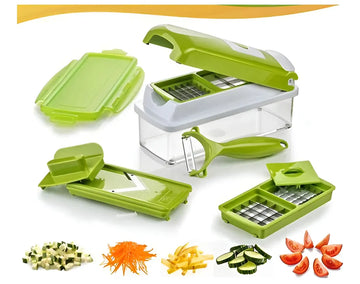 Cortador de verduras para verduras y frutas, rallador, picador