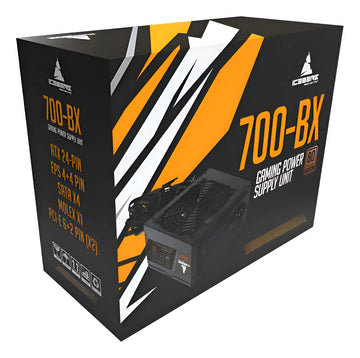 Fuente De Poder Iceberg Gaming 700-bx 700w 80 Plus Bronce Negro