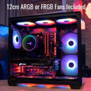 Gabinete Atx Gamer Aerocool Dryft Cubo 6 Ventiladores Argb