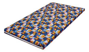 Colchoneta Antifluidos Para Bebé Multiusos 70x130 + Color Azul Osos Cariñosos