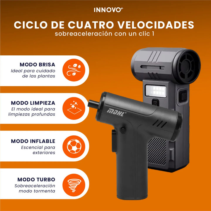 Destornillador Eléctrico Con Soplador Aspiradora Todo En Uno Multifunción