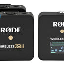 Micrófonos Rode Wireless GO II Condensador Omnidireccional color negroS