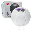Parlante Portatil T&g Seisa Tg-337 Bluetooth Stereo Radio Fm Color Agua