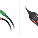Diadema Gamer Con Micrófono Volum Omega Gaming Hs-9020 Negro