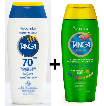 Bloqueador Tanga Spf 70 220 Ml+aft.gel 130 Ml