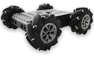 Chasis Robot Car 4wd Omni-direccional Rueda Mecanum 9.6cm Mo Color