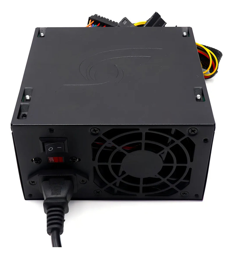 Fuente De Poder Para Pc J&r Psu 008 780w Cables Extra Largos Color Negro