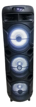 Parlante Torre De Sonido Sonivox Vs-ss305, 3 Bajos De 8 Pulg Negro