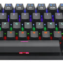 Teclado Gamer T-dagger Arena T-tgk321 Qwerty T-dagger Brown Español Color Negro Con Luz Rainbow