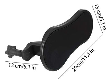 Extensor Soporte Reposabrazos Escritorio Para Computadora Negro
