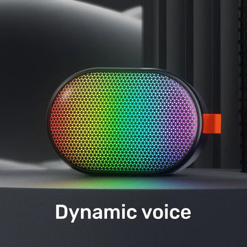 Rofall Altavoces Bluetooth Portátiles, Altavoz Inalámbric. Color Negro