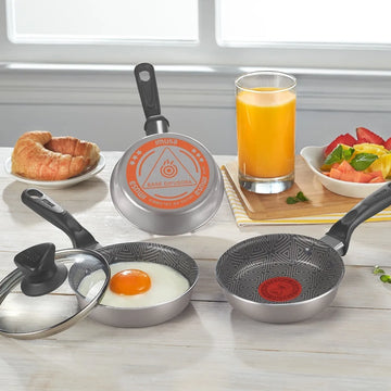 Cacerola Para Huevos 12cm Con Tapa Imusa Talent 5861029284 Gris Y Azul