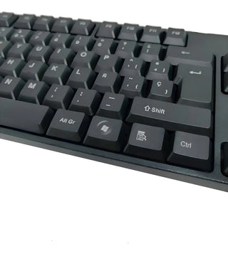 Teclado Antelope Conexión Usb Plug And Play, Tj-818 Negro