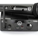Micrófono AKG WMS40 Mini Vocal Set Dinámico Cardioide color negroS