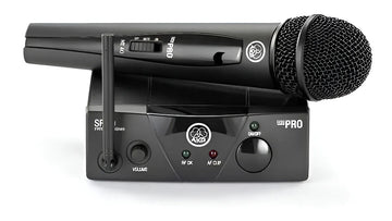 Micrófono AKG WMS40 Mini Vocal Set Dinámico Cardioide color negroS
