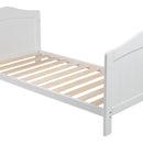 Cuna Cama De Madera Carestino Toledo 140x70 Blanco