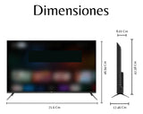 Televisor Tv Smart Pulgadas 32 Android Tdt Led Wifi Hd Hdmi