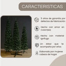 Árbol De Navidad, Pino Vela. De 1.80 Mtrs. Verde