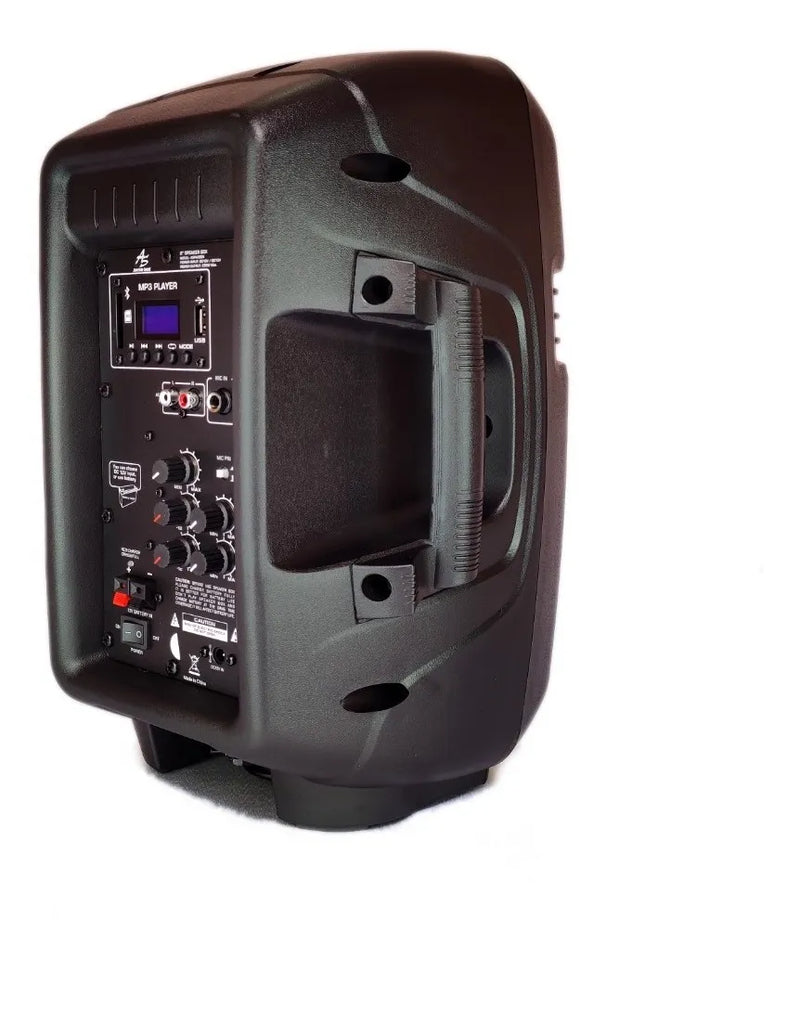 Cabina De Sonido American Sound 8 Pulgadas Portátil Negro