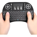 Mini Teclado Inalámbrico Airmouse Android Smart Tv Iluminado Mouse Color Teclado Black