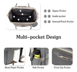 Mochila 3 En 1 Pañalera Cuna Y Mudador Portátil Para Bebés