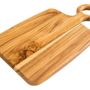 Tabla Para Picar En Madera Profesional Artesanal Super Chet Liso Marrón
