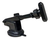 Holder Largo Adaptable Base Celular Carro Soporte Magnético Negro