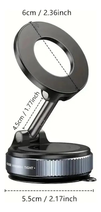 Soporte Magnético Giratorio 360 Magsafe Para Celular Negro