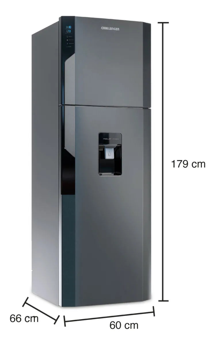 Nevera No Frost 317 Litros + Lavadora Automatica 13 Kg Gris