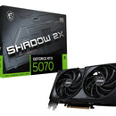 Placa De Video Geforce Rtx 5070 12gb Msi Shadow 2x Oc
