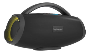 Parlante Bluetooth Tws Portatil Bafle Bateria Ipx5 Bowmann Color Negro