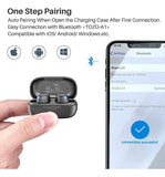 Tozo A1 Mini Audifonos Tws Bluetooth 5.3 Carga Inalambrica
