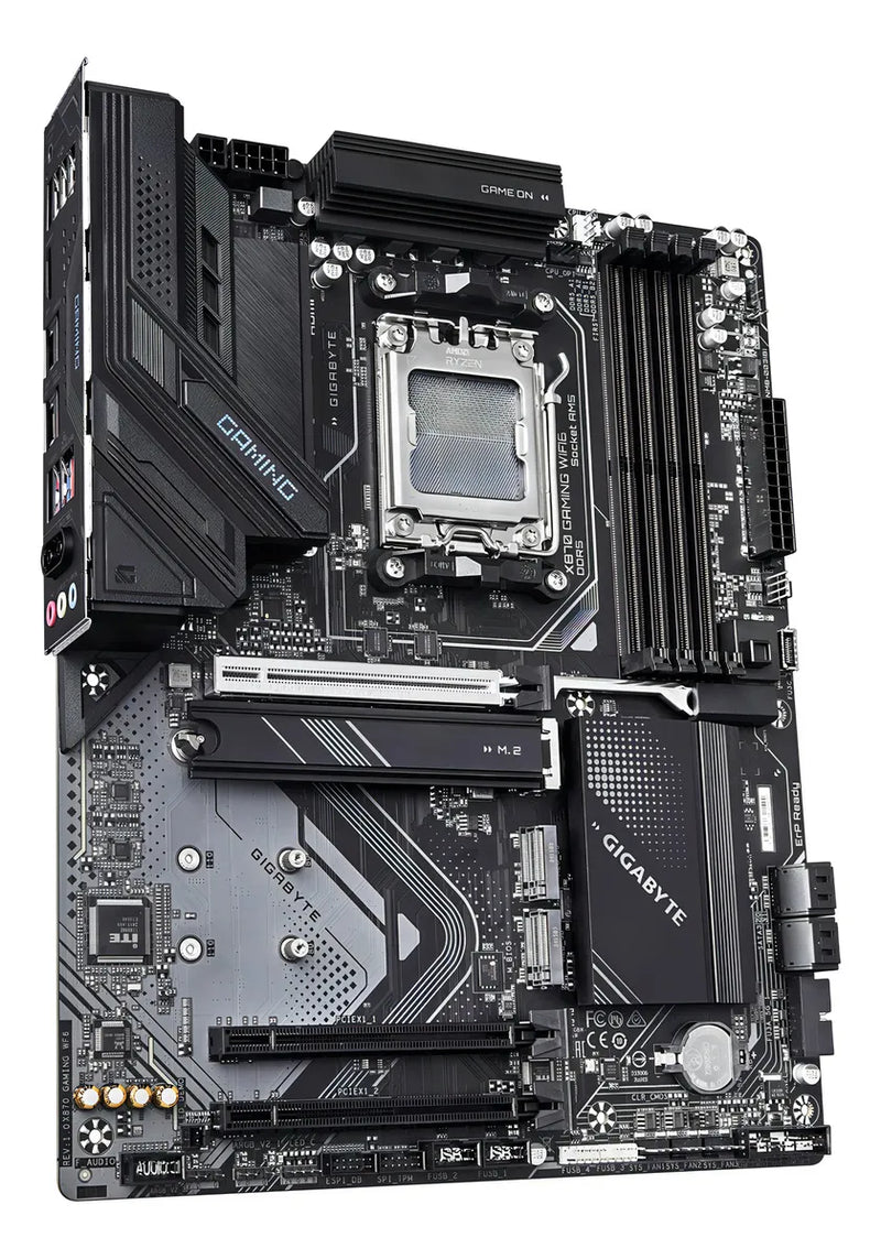 Motherboard Gigabyte X870 Gaming Wifi6 Amd Ddr5 Am5 Color Negro