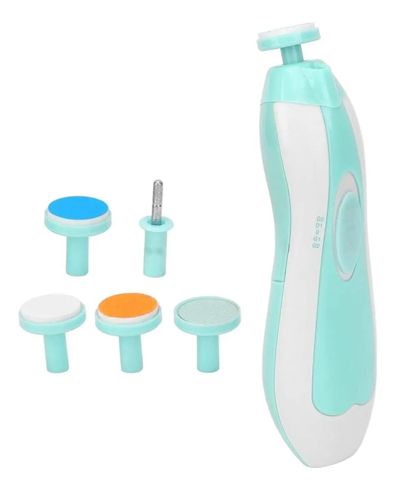 Lima De Uñas Eléctrico Para Beb Azul